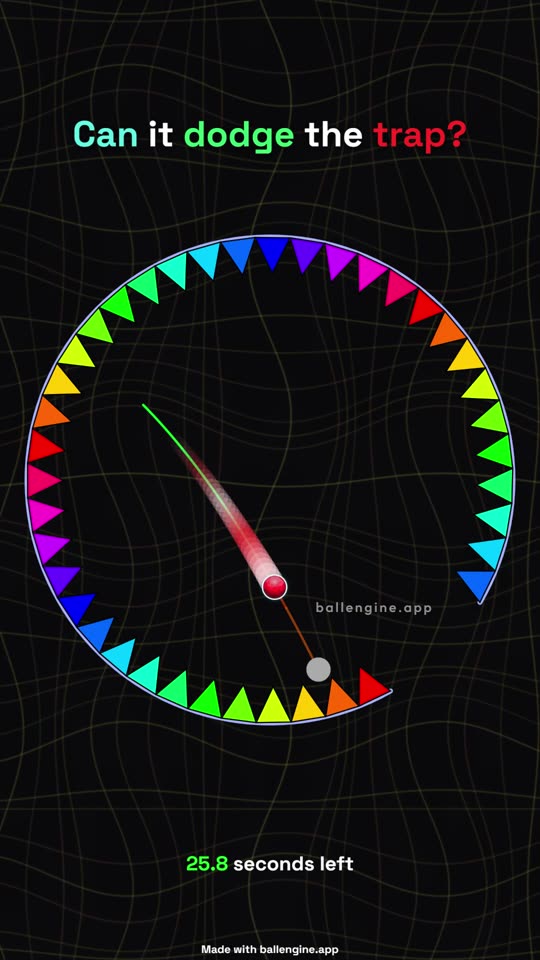 Bouncing ball reel