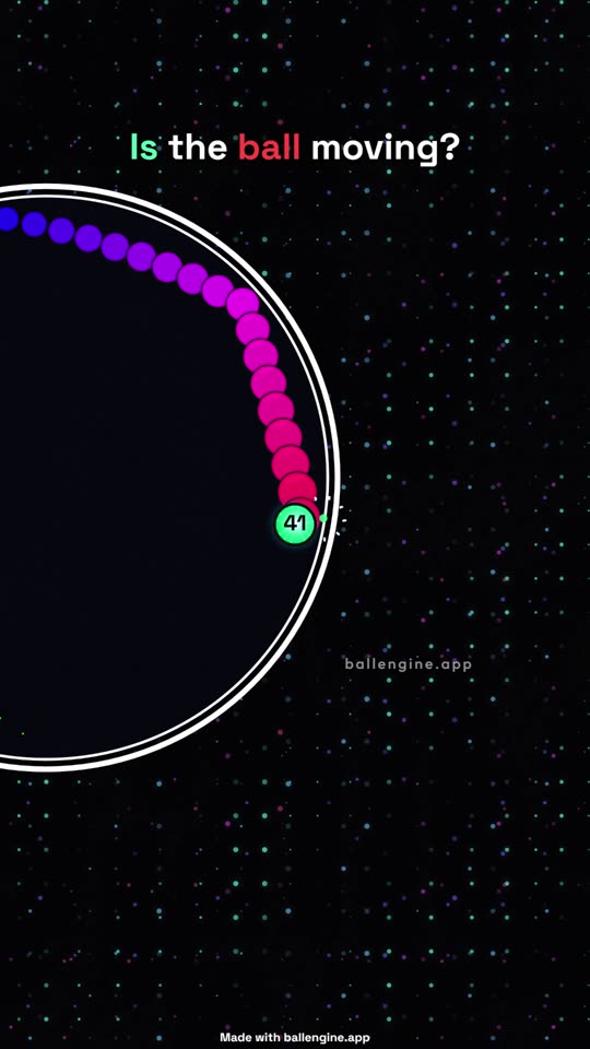 Bouncing ball reel