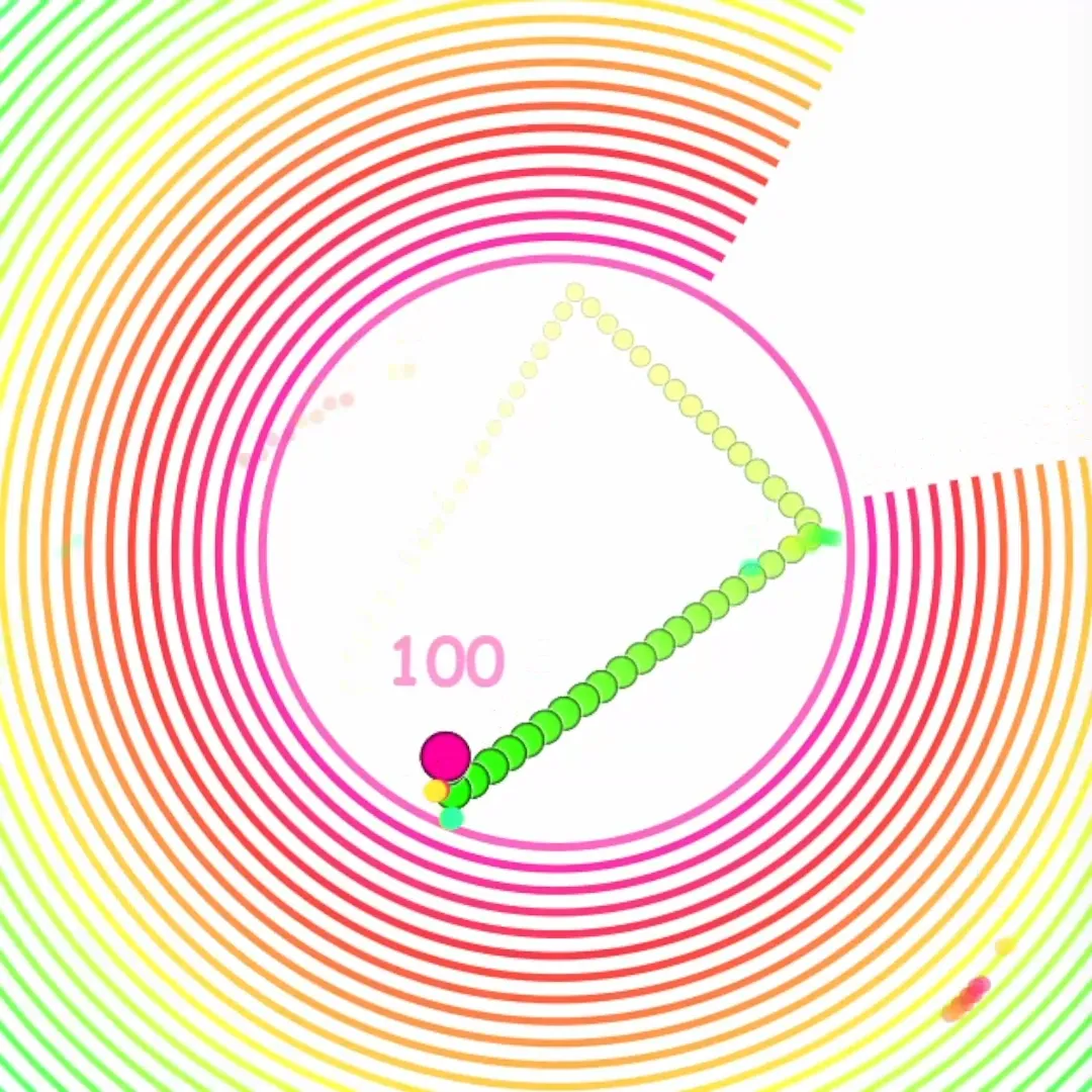 Satisfying physics video loop