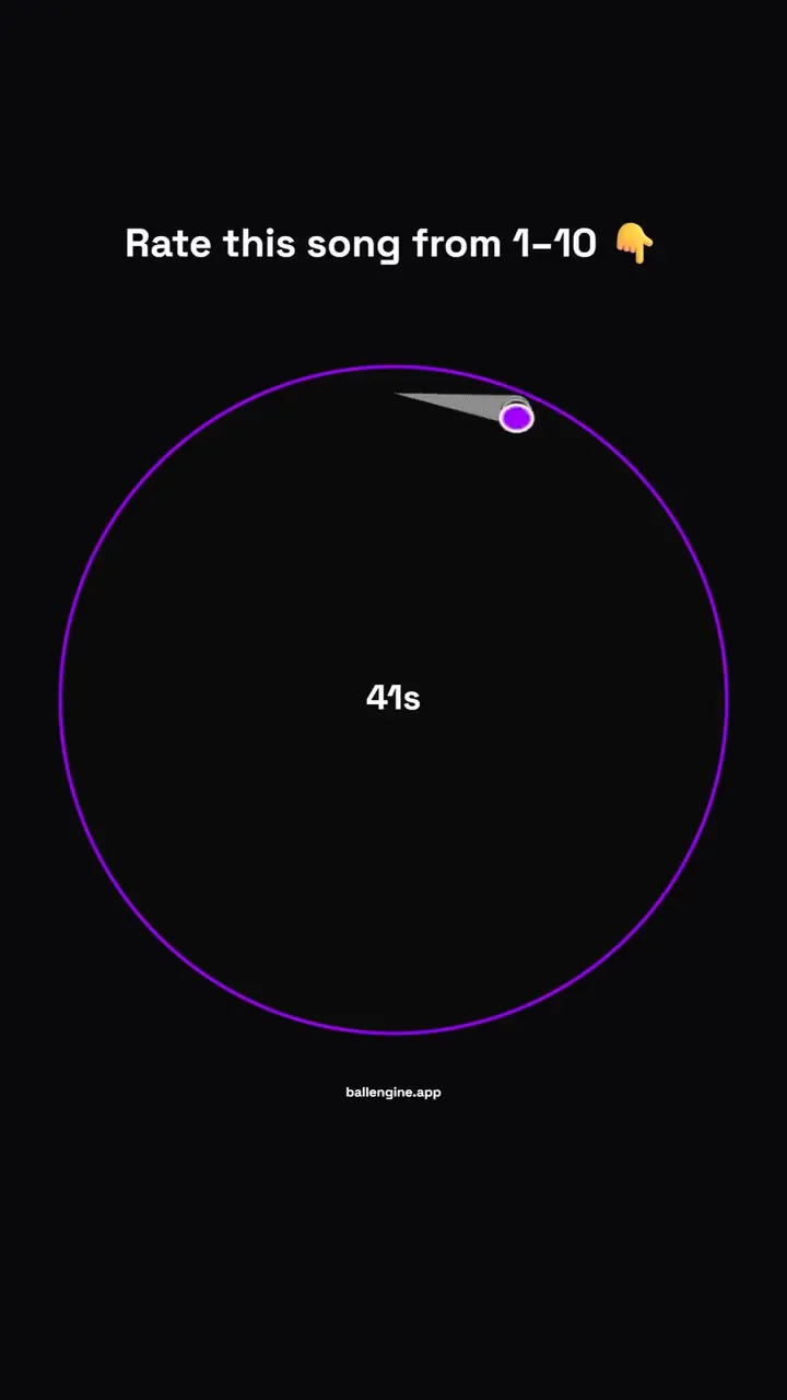 Satisfying physics video loop