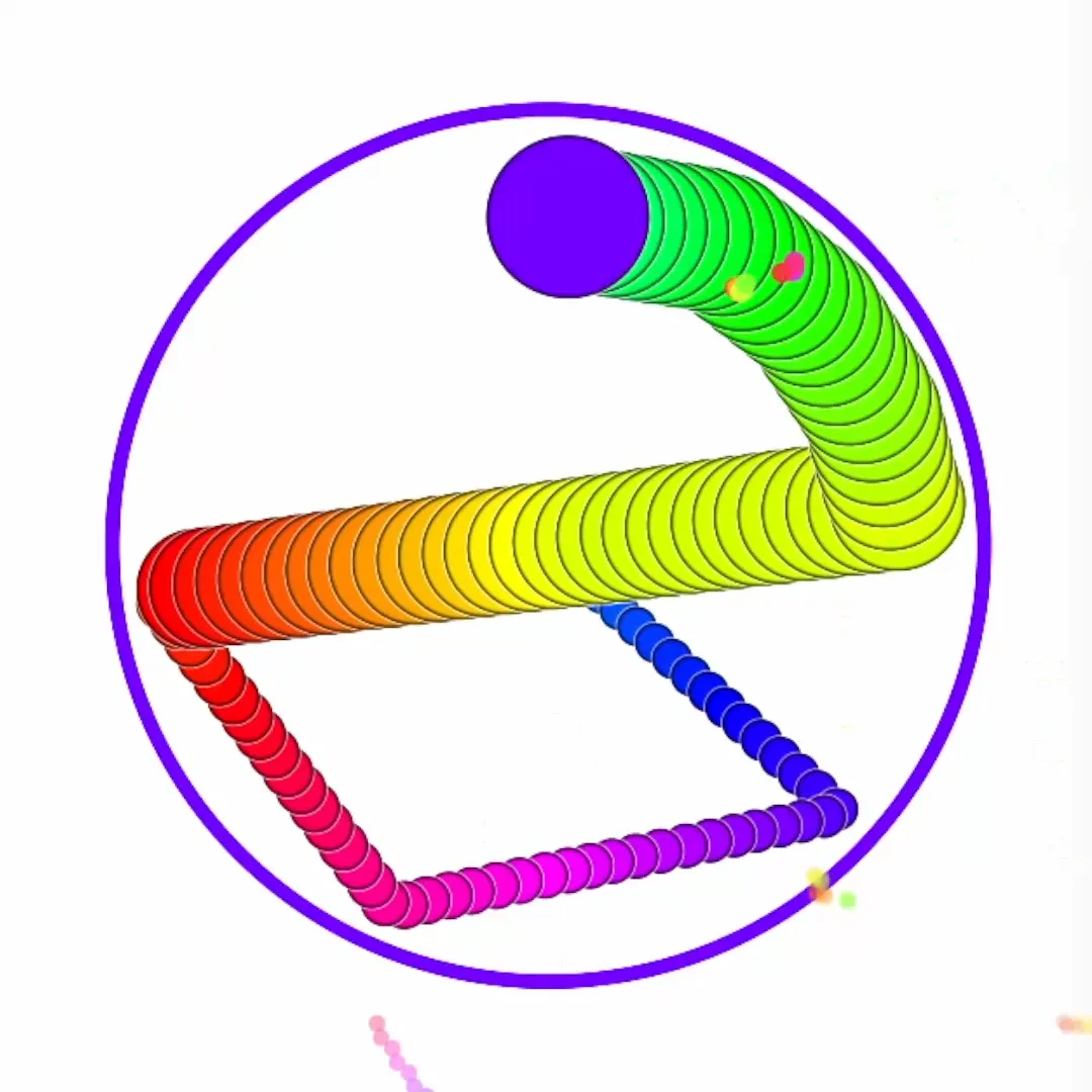 Satisfying physics video loop