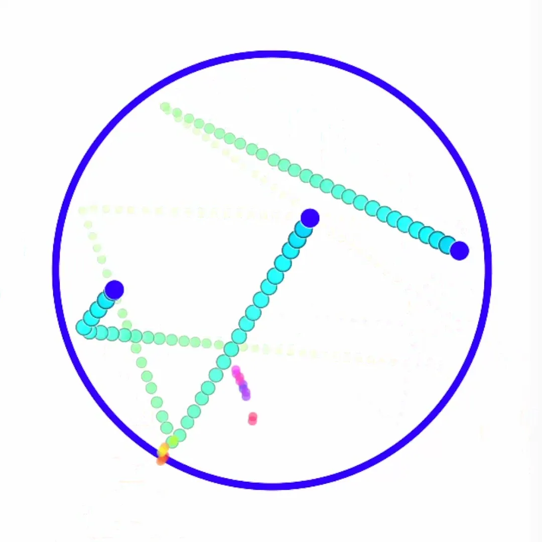 Satisfying physics video loop